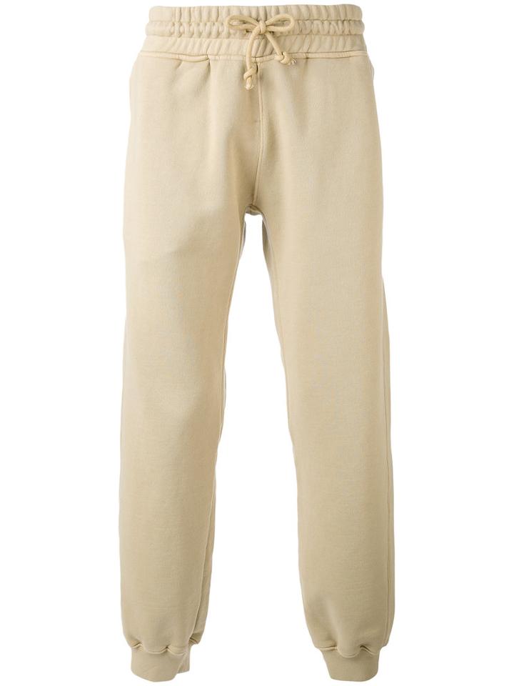 Yeezy - Tapered Sweatpants - Men - Cotton - M, Nude/neutrals, Cotton