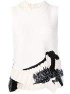 3.1 Phillip Lim Hand-crocheted Tank Top - White