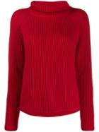 Sminfinity Roll Neck Jumper - Red