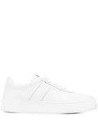 Tod's Stitched T Lace-up Sneakers - White