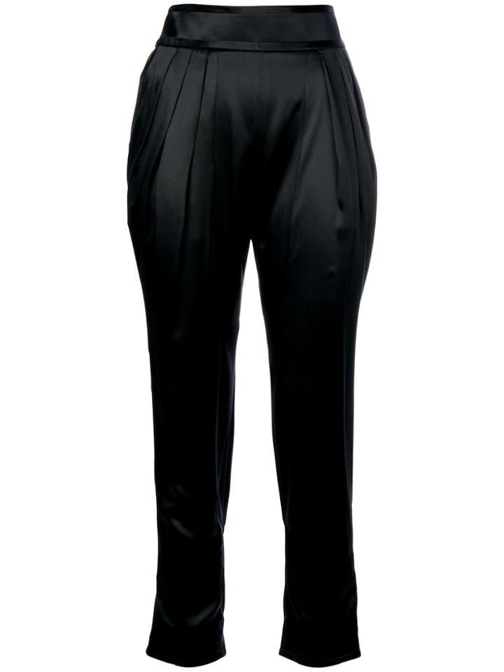 Givenchy Ankle Length Tapered Trousers - Black