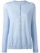 P.a.r.o.s.h. Button Up Cardigan, Women's, Blue, Cashmere