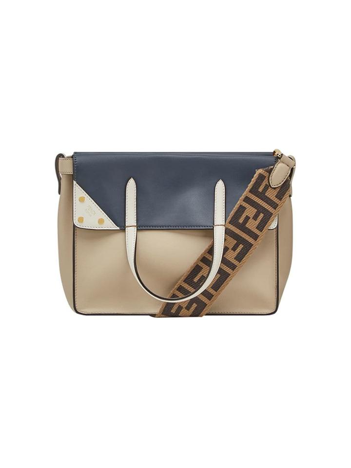 Fendi Small Fendi Flip Tote Bag - Neutrals