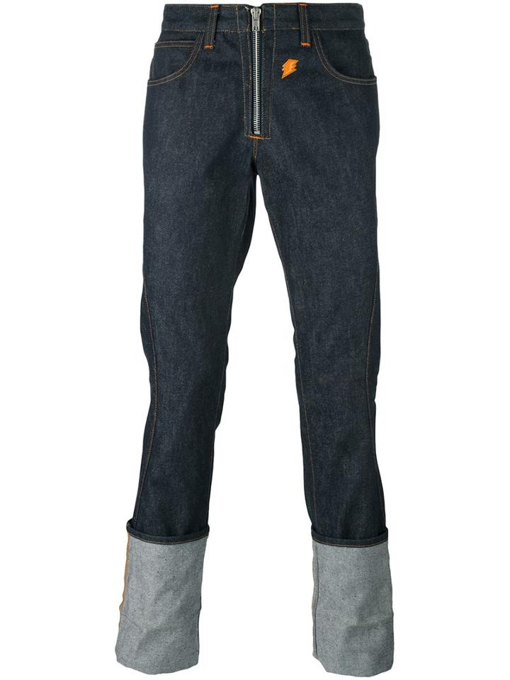 Walter Van Beirendonck Vintage Turn Up Hem Jeans