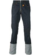 Walter Van Beirendonck Vintage Turn Up Hem Jeans