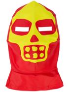 Walter Van Beirendonck Skeleton Mask Balaclava - Red