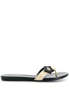 Gucci Vintage 2000's Star Detail Sandals - Black