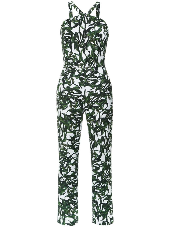 Andrea Marques Triangle Neck Jumpsuit - Unavailable