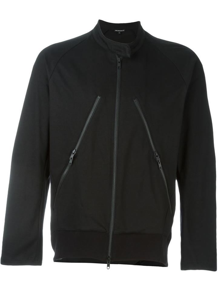 Ann Demeulemeester Zipped Band Collar Bomber