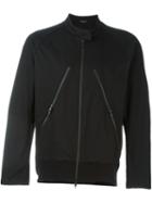 Ann Demeulemeester Zipped Band Collar Bomber