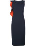 Jason Wu Collection Fitted Midi Dress - Black