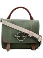 Jw Anderson Disc Satchel Bag - Green