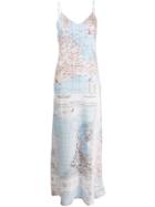 Études Dress Print Cami Dress - Blue