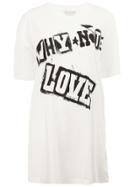 Faith Connexion 'love' Print T-shirt - White