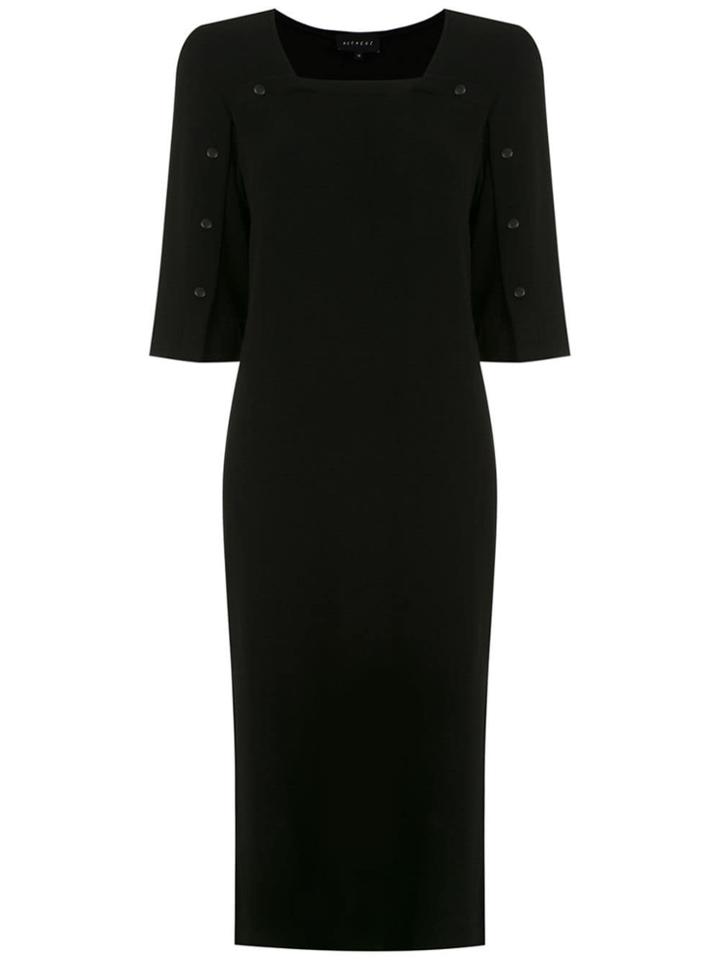 Alcaçuz Lorelai Midi Dress - Black