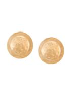 Loewe Maxi Circular Earrings - Gold
