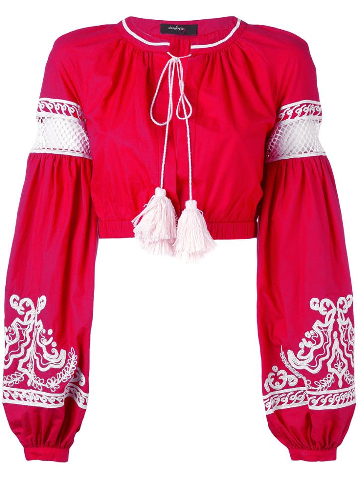 Wandering Embroidered Blouse
