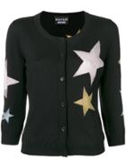 Moschino Star Button Cardigan - Black