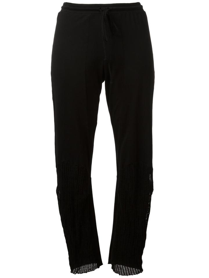 Lost & Found Rooms Cropped Trousers, Women's, Size: Xs, Black, Cotton