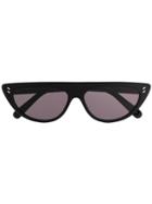 Stella Mccartney Eyewear Cat Eye Framed Sunglasses - Black