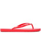 Tory Burch Flat Flip-flops - Red