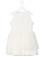I Pinco Pallino Tulle Pleated Skirt Dress, Girl's, Size: 8 Yrs, White