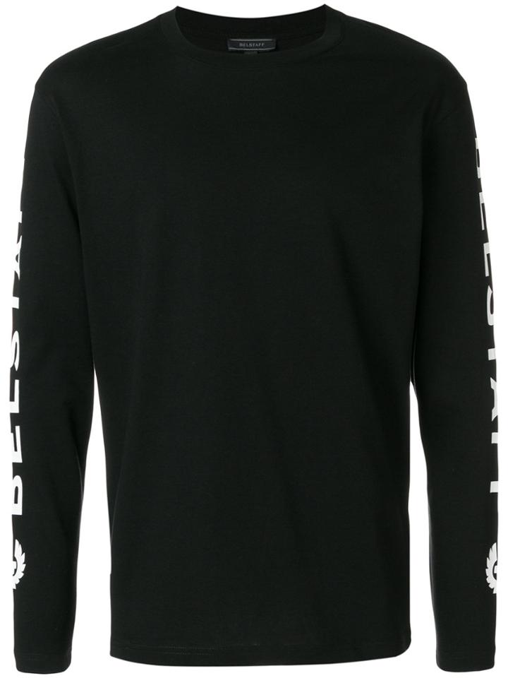 Belstaff Logo Print Sweatshirt - Black