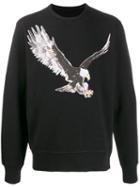 Rag & Bone Eagle Print Sweatshirt - Black