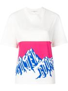 Golden Goose Deluxe Brand Mountain Logo T-shirt - White