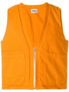 Band Of Outsiders Padded Waistcoat - Yellow & Orange