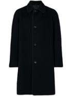 Alexander Mcqueen - Single-breasted Coat - Men - Cotton/viscose/cashmere - 48, Black, Cotton/viscose/cashmere