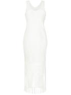 Dion Lee Cut-out Layer Tank Top - White