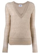 Each X Other V-neck Jumper - Neutrals