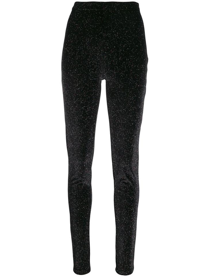 Philosophy Di Lorenzo Serafini Multicoloured Glitter Leggings - Black