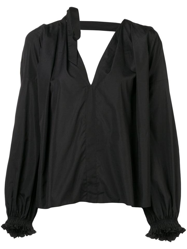 3.1 Phillip Lim Loose Fit Blouse - Black