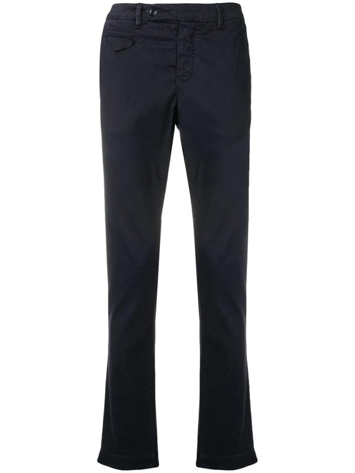 Al Duca D'aosta 1902 Basic Chinos - Blue