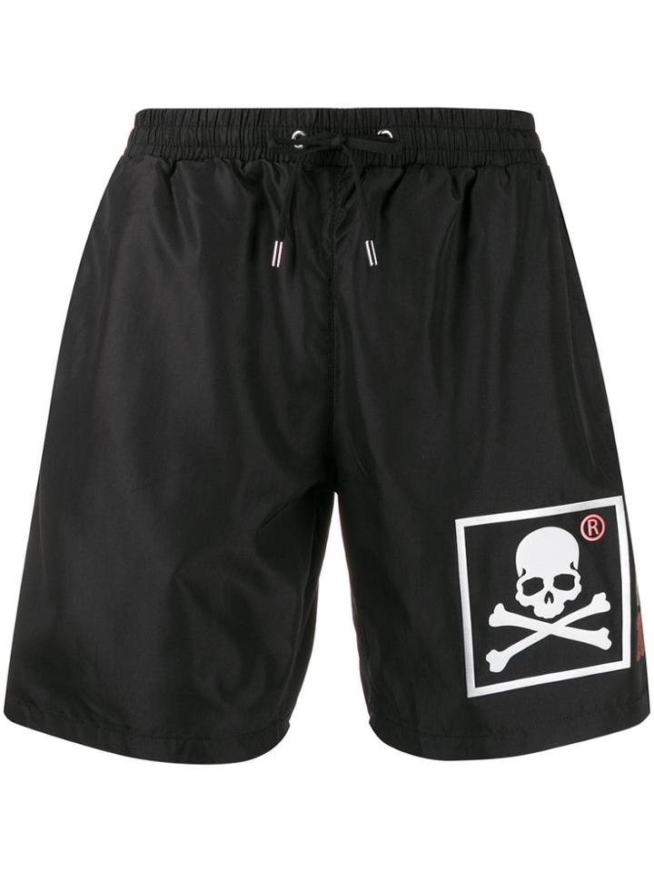Philipp Plein 20th Anniversary Swim Shorts - Black