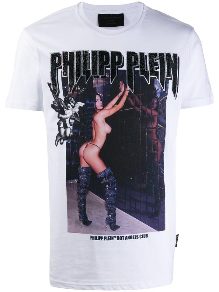 Philipp Plein Hot Angels Club T-shirt - White