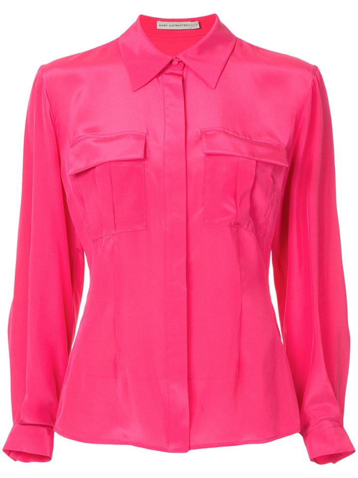 Mary Katrantzou Double Pocket Shirt - Pink