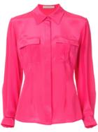 Mary Katrantzou Double Pocket Shirt - Pink