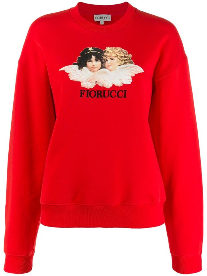 Fiorucci Vintage Angels Sweater - Red