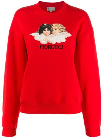 Fiorucci Vintage Angels Sweater - Red