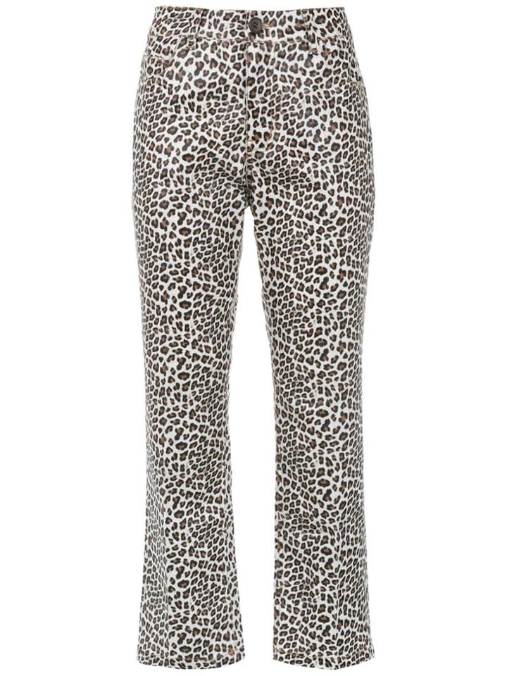 Àlg Animal Print Pants - Onça Marrom
