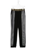 Young Versace Stretch Logo Leggings - Black