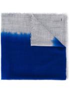 Diesel Tie-dye Scarf, Adult Unisex, Blue, Wool