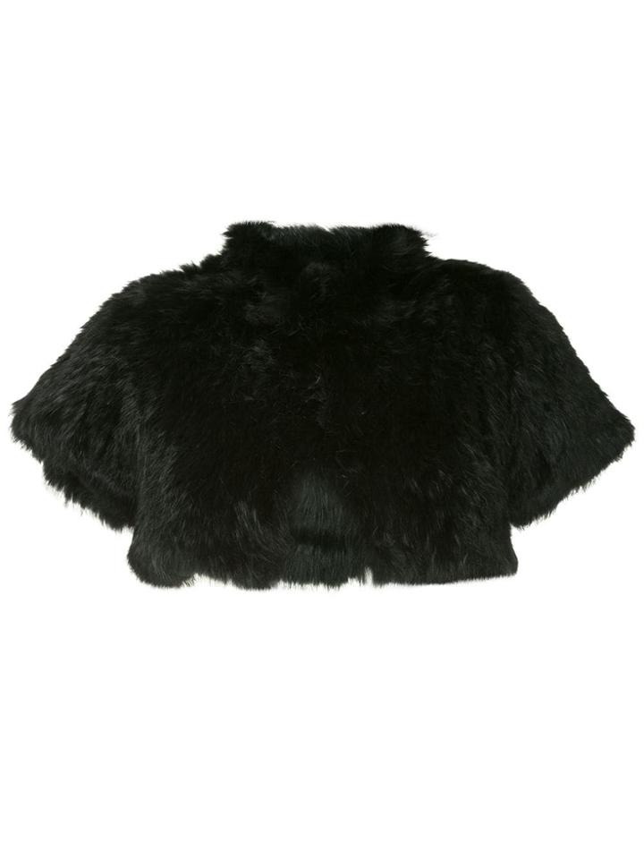 Jocelyn Cropped Jacket - Black
