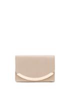 See By Chloé Curved Flap Cardholder - Grey