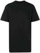 Rick Owens Embossed Longline T-shirt - Black