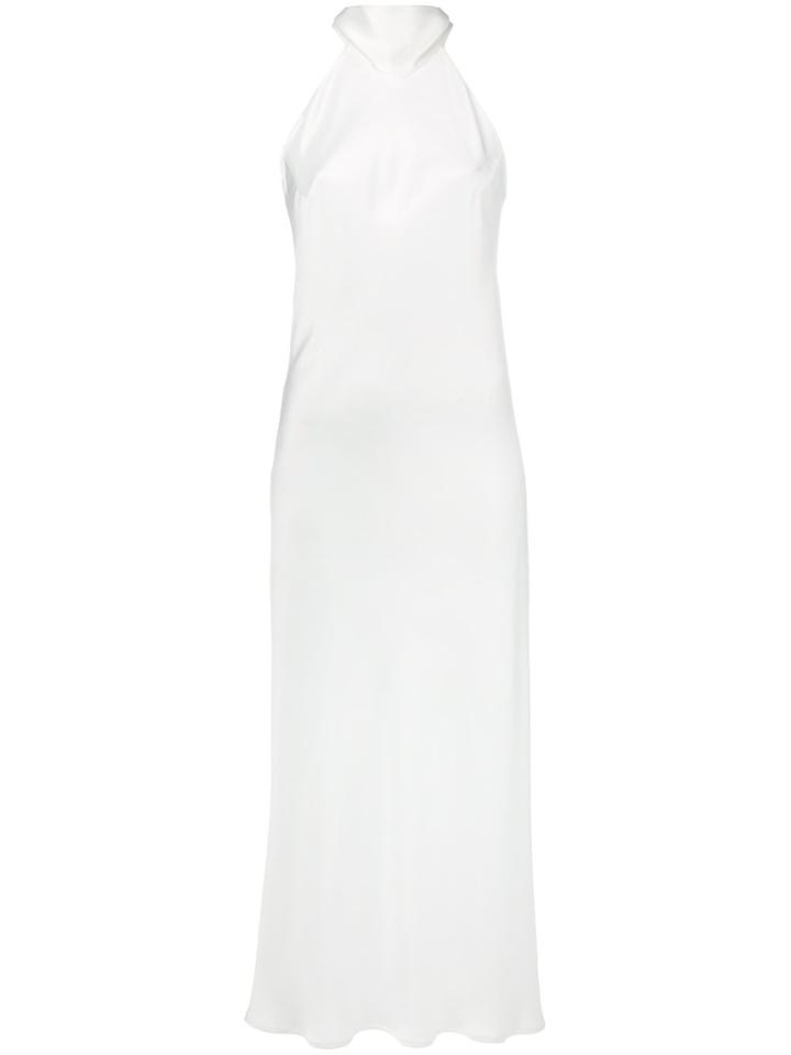 Galvan Sienna Midi Dress - White