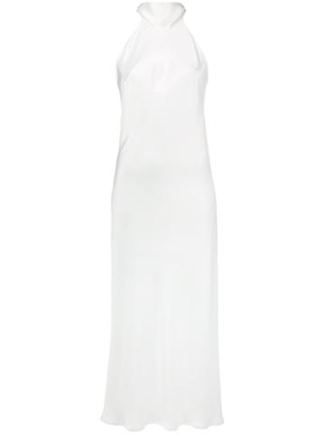 Galvan Sienna Midi Dress - White